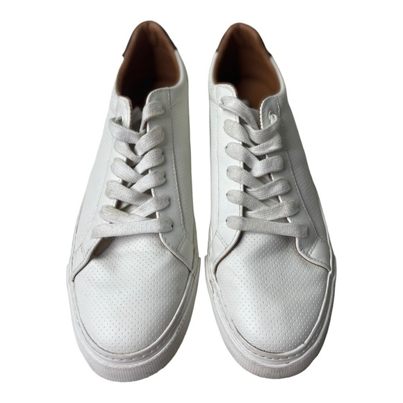 ASOS Design Men’s Poyamide Trainer White Sneakers - Picture 2 of 9